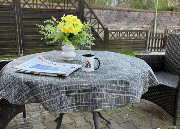 Apartament Wohnen Am Reiterhof, 50 Qm, Mit Gartennutzung